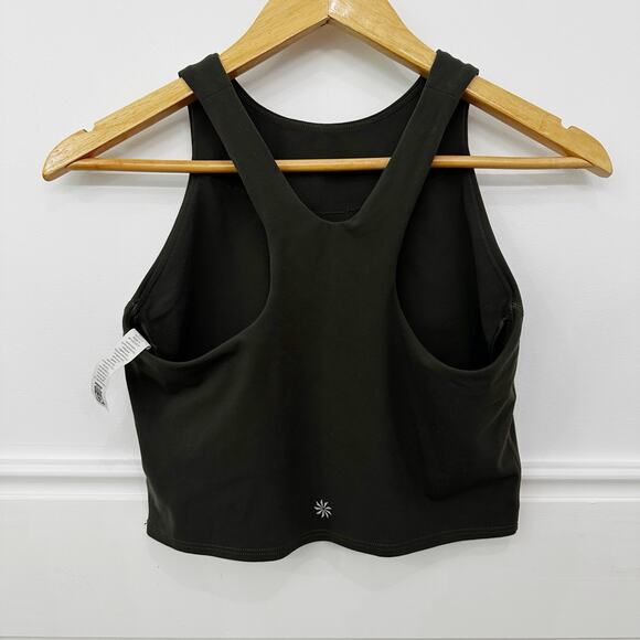 Women’s Athleta Conscious Crop Bra Top Burgundy Gray Lot Of Two Small S - Picture 4 of 11